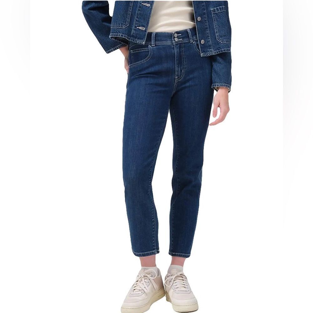 NWT Levi’s 724 High Rise straight Carpenter crop. 10